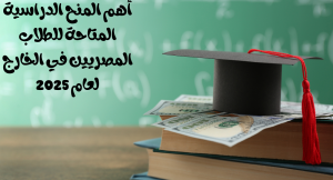 أهم المنح الدراسية المتاحة للطلاب المصريين في الخارج لعام 2025